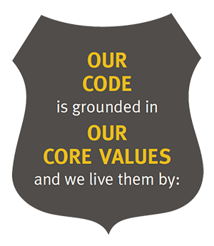 Our code badge